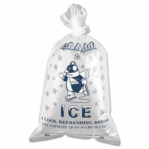 Budget ๐ Inteplast Group Ice Bags, 1.5 Mil, 12" X 21", Clear, 1,000/Carton ๐