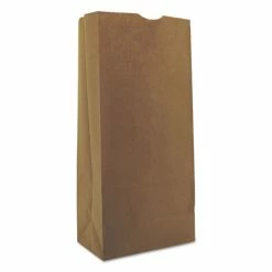Wholesale ❤️ General Grocery Paper Bags, 40 Lb Capacity, #25, 8.25" X 5.25" X 18", Kraft, 500 Bags 💯