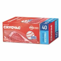 Best reviews of 🔔 Diversey™ Cryovac One Quart Freezer Bag Dual Zipper, 1 Qt, 2.5 Mil, 7" X 7.94", Clear, 360/Carton 💯