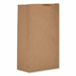 Discount 🌟 General Grocery Paper Bags, 52 Lb Capacity, #2, 4.3" X 2.44" X 7.88", Kraft, 250 Bags/Bundle, 2 Bundles ⌛