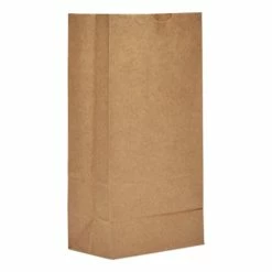 Best Sale 🥰 General Grocery Paper Bags, 50 Lb Capacity, #8, 6.13" X 4.13" X 12.44", Kraft, 500 Bags 👍