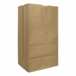 Hot Sale 🌟 General Grocery Paper Bags, 57 Lb Capacity, #25, 8.25" X 6.13" X 15.88", Kraft, 500 Bags 💯