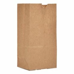 Outlet 💯 General Grocery Paper Bags, 30 Lb Capacity, #1, 3.5" X 2.38" X 6.88", Kraft, 500 Bags 💯