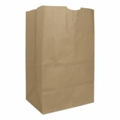 Coupon 🎉 General Grocery Paper Bags, 57 Lb Capacity, #20 Squat, 8.25" X 5.94" X 13.38", Kraft, 500 Bags 🛒