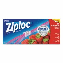 Promo 🥰 Ziploc® Slider Storage Bags, 1 Gal, 9.5" X 10.56", Clear, 9/Carton 😉