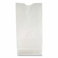Deals 😀 General Grocery Paper Bags, 35 Lb Capacity, #6, 6" X 3.63" X 11.06", White, 500 Bags ✨