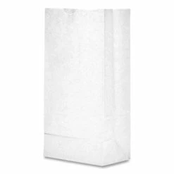 Deals 🌟 General Grocery Paper Bags, 35 Lb Capacity, #8, 6.13" X 4.17" X 12.44", White, 500 Bags 😍