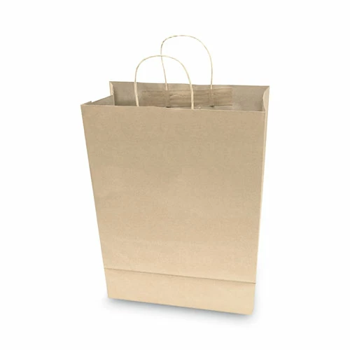Best reviews of 🤩 COSCO Premium Shopping Bag, 12" X 6.5" X 17", Brown Kraft, 50/Box 🎉 - Image 2